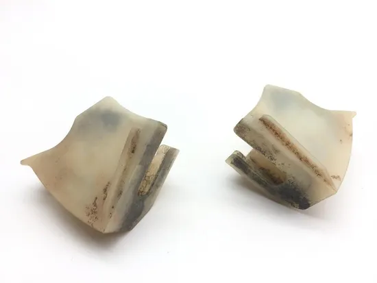 TRX 450ER Front Brake Rotor Rock Guards 2008 Honda