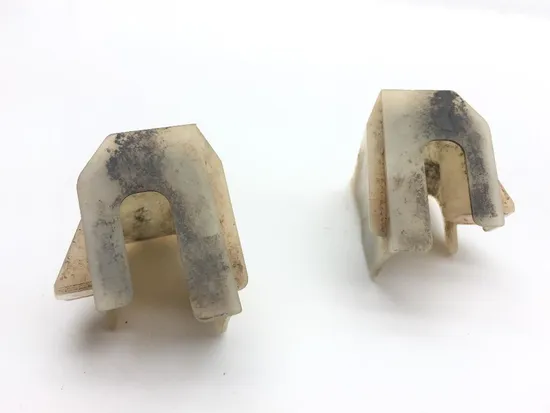 TRX 450ER Front Brake Rotor Rock Guards 2008 Honda