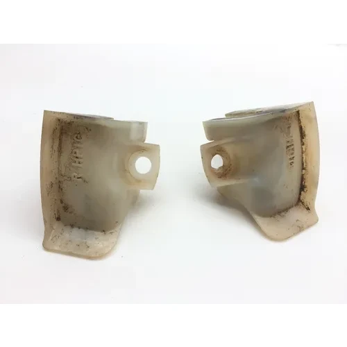 TRX 450ER Front Brake Rotor Rock Guards 2008 Honda 11