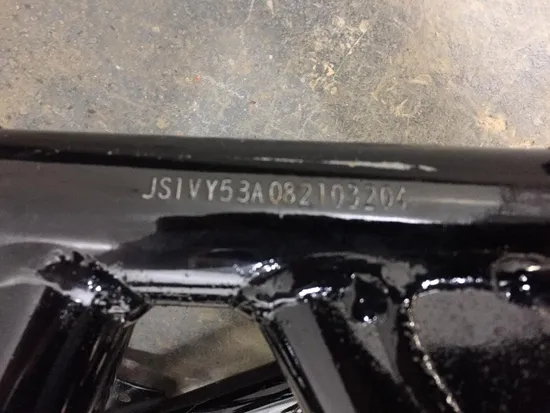 Main Frame Chassis 2008 Suzuki Boulevard M109R 2183