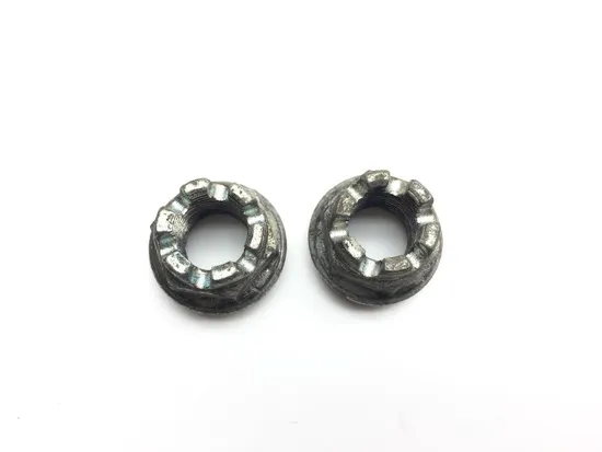 Front Wheel Hub Spindle Castle Nuts 2004 Kawasaki Prairie 700 KVF700B 4x4 2214