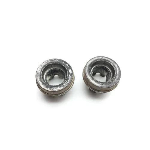 Front Wheel Hub Spindle Castle Nuts 2004 Kawasaki Prairie 700 KVF700B 4x4 2214 10
