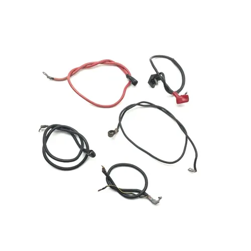 Positive Negative Battery Starter Wires 2004 Kawasaki Prairie 700 4x4 2214 3
