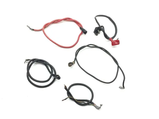 Positive Negative Battery Starter Wires 2004 Kawasaki Prairie 700 4x4 2214