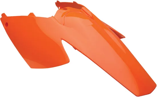 Acerbis Rear Fender Side Cowling Orange