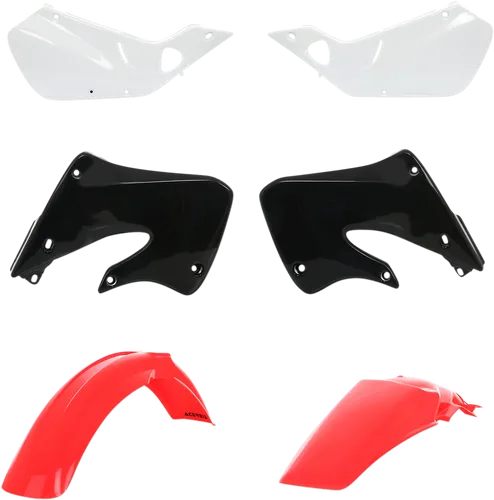 Acerbis Plastic Fender Body Kit Red White Black