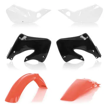 Acerbis Plastic Fender Body Kit Red White Black