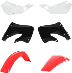Acerbis Plastic Fender Body Kit Red White Black