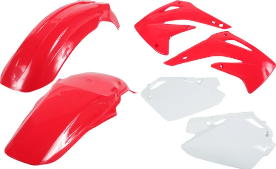 Acerbis Plastic Fender Body Kit Red White