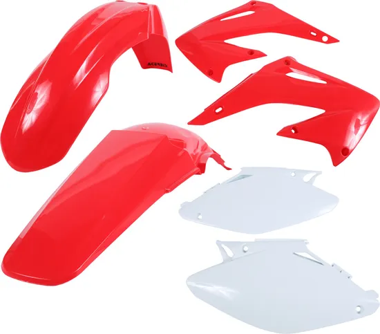 Acerbis Plastic Fender Body Kit Red White