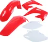 Acerbis Plastic Fender Body Kit Red White