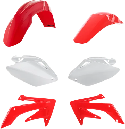 Acerbis Plastic Fender Body Kit Red White