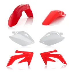 Acerbis Plastic Fender Body Kit Red White