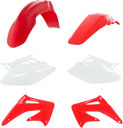 Acerbis Plastic Fender Body Kit Red White