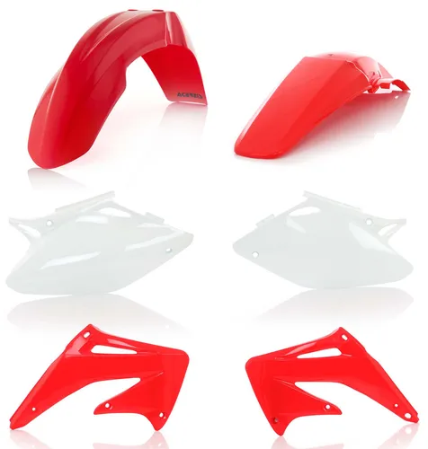 Acerbis Plastic Fender Body Kit Red White