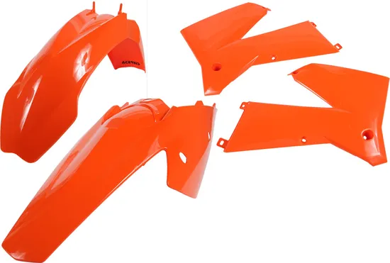 Acerbis Plastic Fender Body Kit Orange