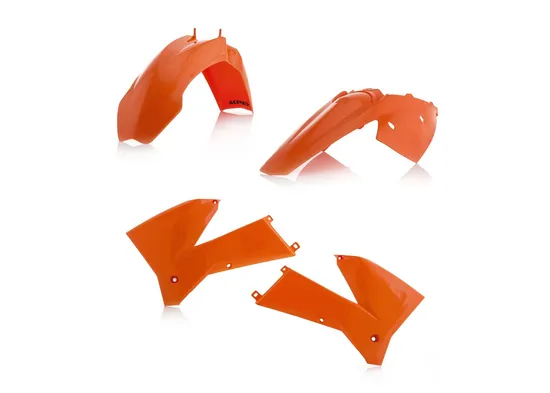 Acerbis Plastic Fender Body Kit Orange