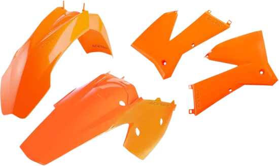Acerbis Plastic Fender Body Kit Orange