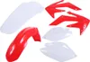 Acerbis Plastic Fender Body Kit Red Front White Rear