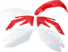 Acerbis Plastic Fender Body Kit Red Front White Rear