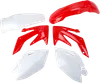 Acerbis Plastic Fender Body Kit Red Front White Rear