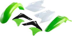 Acerbis Plastic Fender Body Kit Green White Black