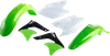 Acerbis Plastic Fender Body Kit Green White Black