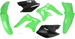 Acerbis Plastic Fender Body Kit Green Black