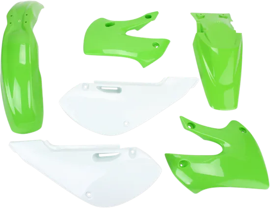 Acerbis Plastic Fender Body Kit Green White