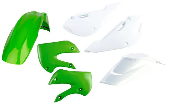 Acerbis Plastic Fender Body Kit Green White