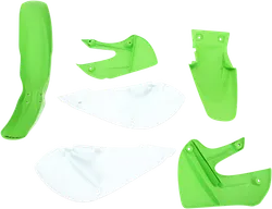 Acerbis Plastic Fender Body Kit Green White