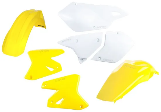 Acerbis Plastic Fender Body Kit Yellow White