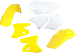 Acerbis Plastic Fender Body Kit Yellow White