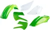 Acerbis Plastic Fender Body Kit Green White