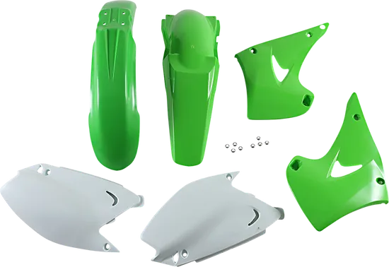Acerbis Plastic Fender Body Kit Green White