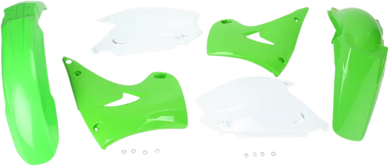 Acerbis Plastic Fender Body Kit Green White