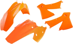 Acerbis Plastic Fender Body Kit Orange