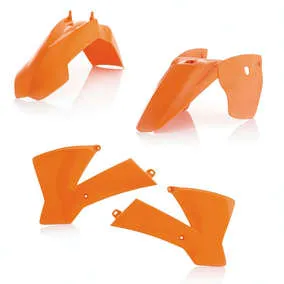 Acerbis Plastic Fender Body Kit Orange