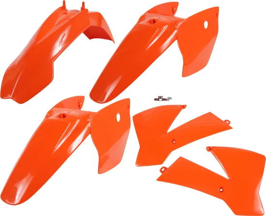 Acerbis Plastic Fender Body Kit Orange