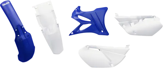 Acerbis Plastic Fender Body Kit Blue Front White Rear