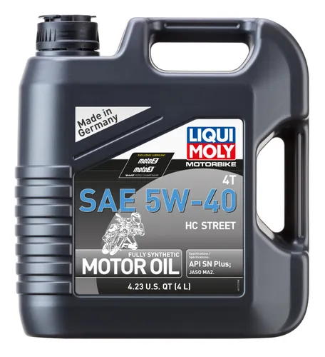 Liqui Moly HC Street Motor Engine Oil 5W-40 4L 3