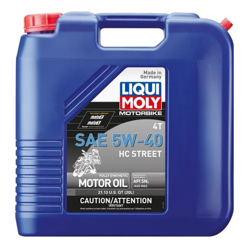 Liqui Moly HC Street Motor Engine Oil 5W-40 20L