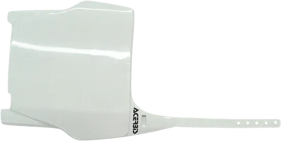 Acerbis White Front Number Plate