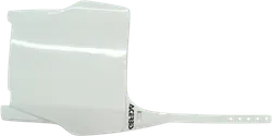 Acerbis White Front Number Plate
