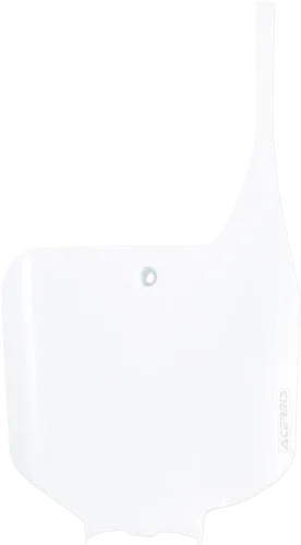 Acerbis White Front Number Plate