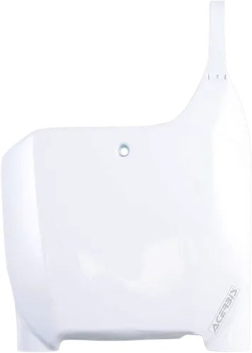Acerbis White Front Number Plate