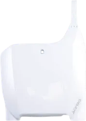 Acerbis White Front Number Plate