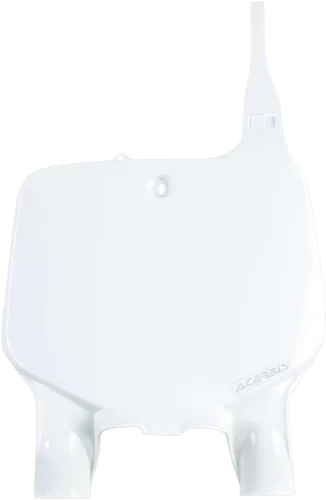 Acerbis White Front Number Plate