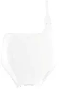 Acerbis White Front Number Plate