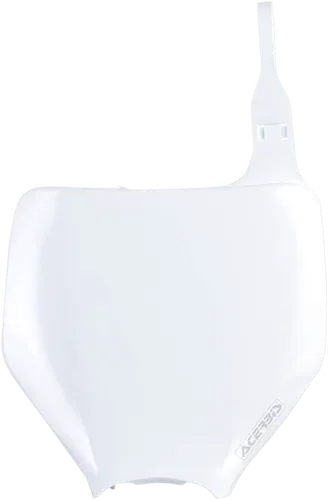 Acerbis White Front Number Plate